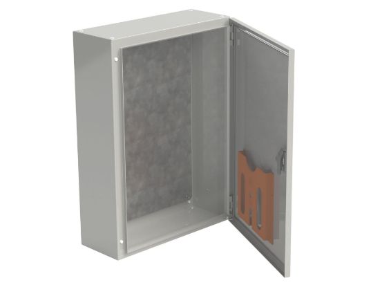 Picture of Blind enclosure MEC 700x500x250, steel 2.0mm, mounting plate E2.0mm