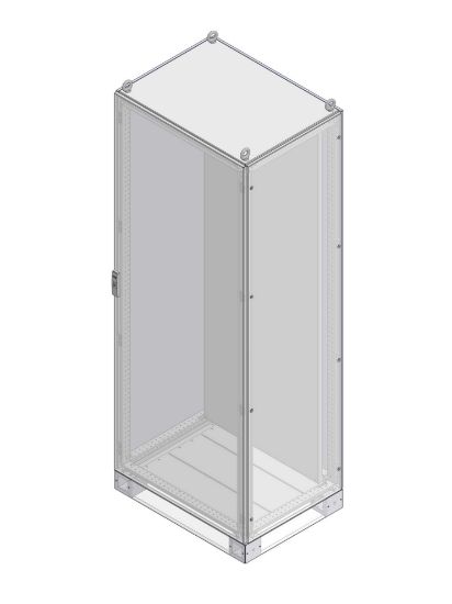 Ảnh của Vỏ tủ điều khiển trơn MEM 1600x800x800, tấm thiết bị E2.0mm