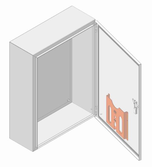Ảnh của Vỏ tủ trơn MEC 900x600x300, Inox 304 1.5mm, tấm thiết bị S420 Ảnh của Vỏ tủ trơn MEC 900x600x300, Inox 304 1.5mm, tấm thiết bị S420